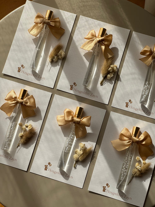 Gastgeschenke Babyshower | Babyparty | Geburt | Kolonya -Fläschen