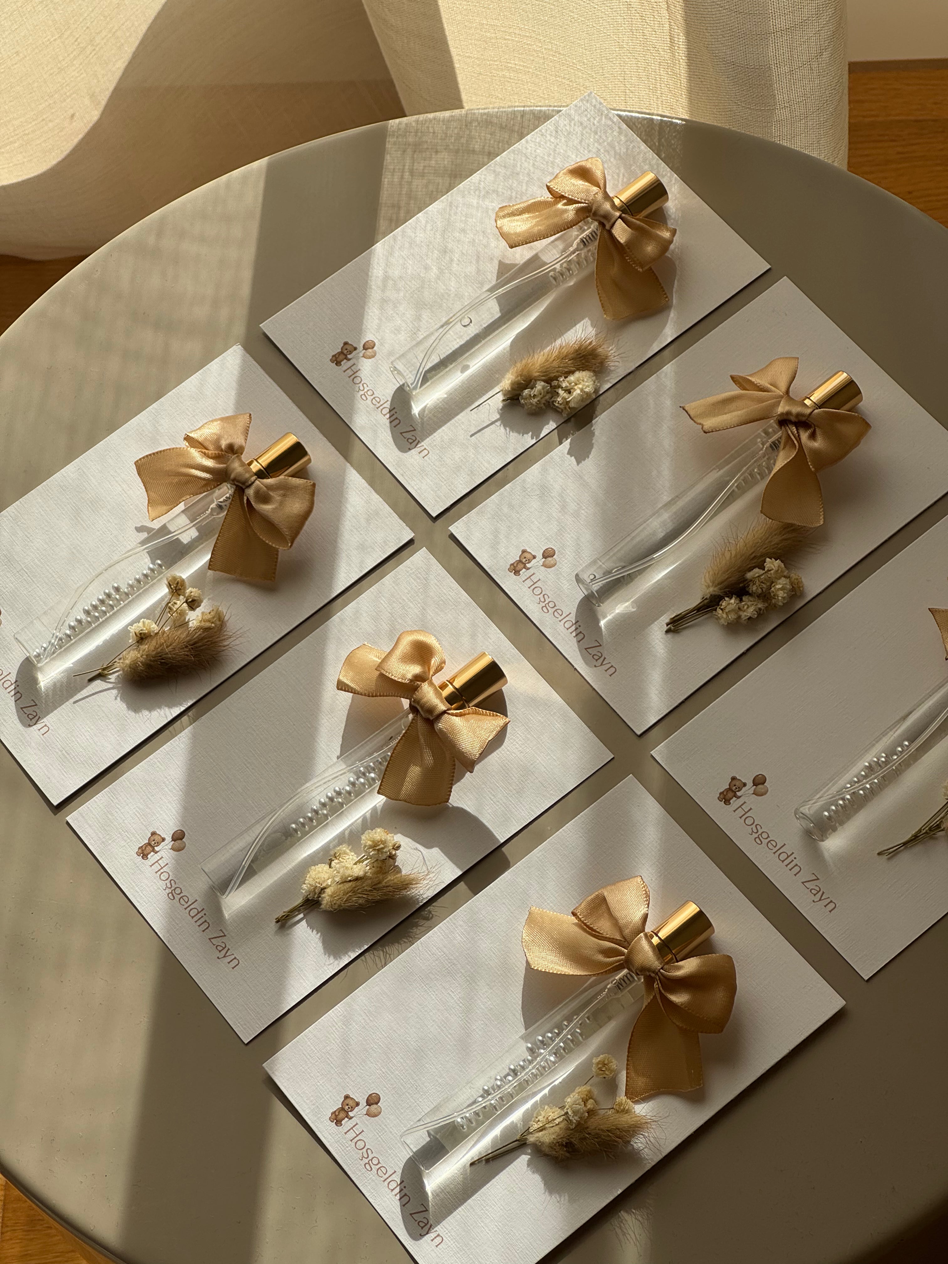 Gastgeschenke Babyshower | Babyparty | Geburt | Kolonya -Fläschen