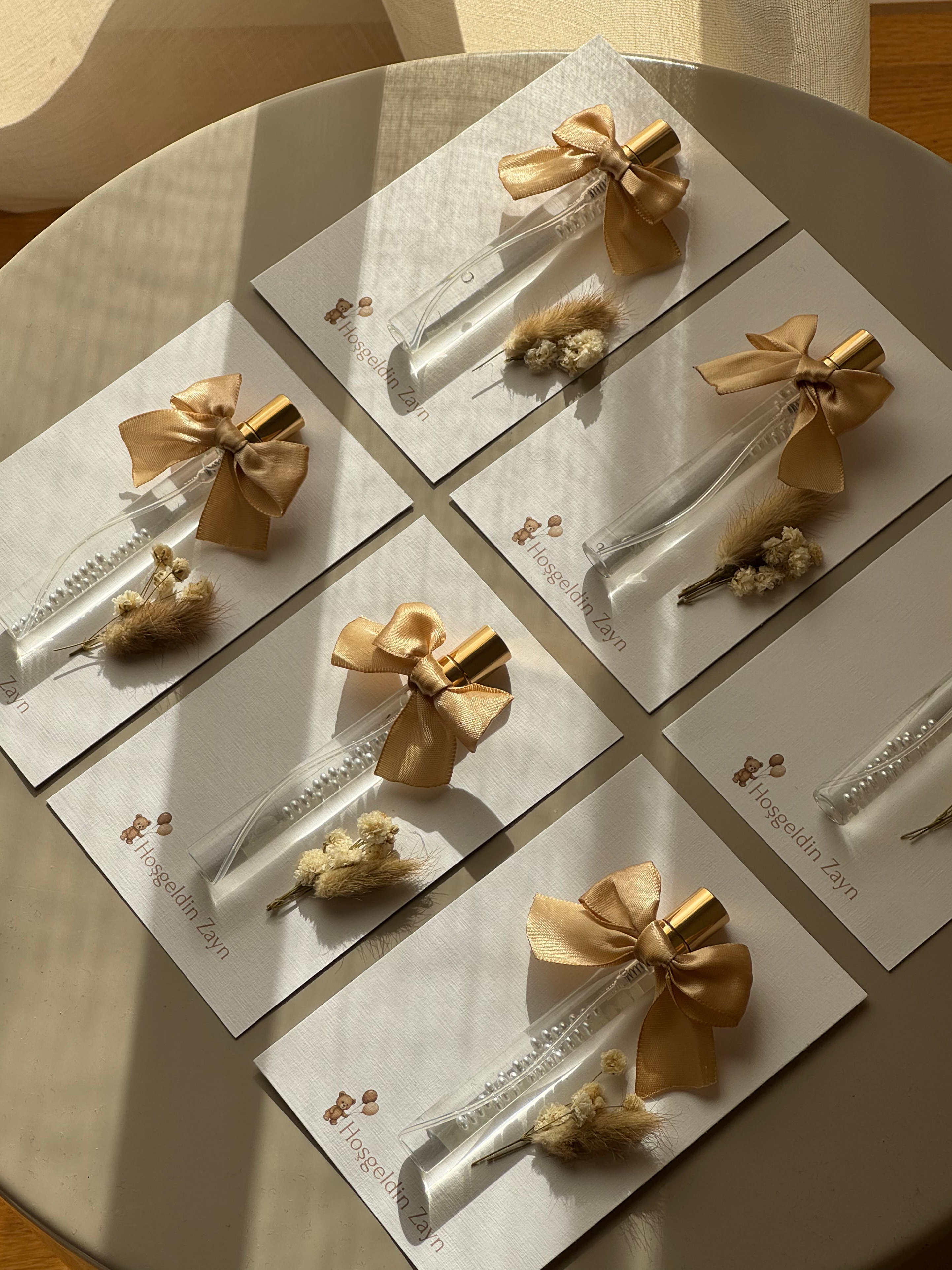 Gastgeschenke Babyshower | Babyparty | Geburt | Kolonya -Fläschen