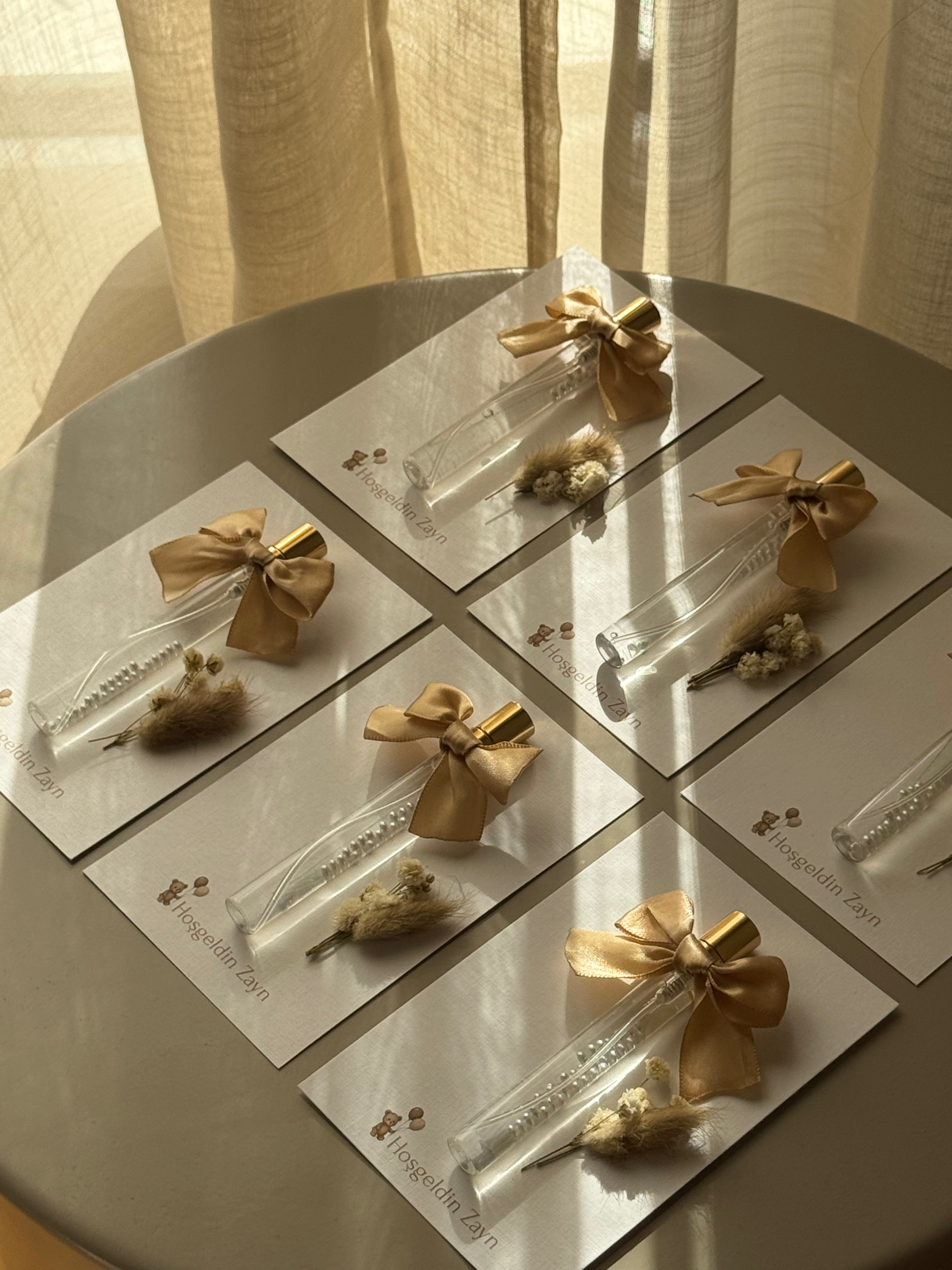 Gastgeschenke Babyshower | Babyparty | Geburt | Kolonya -Fläschen