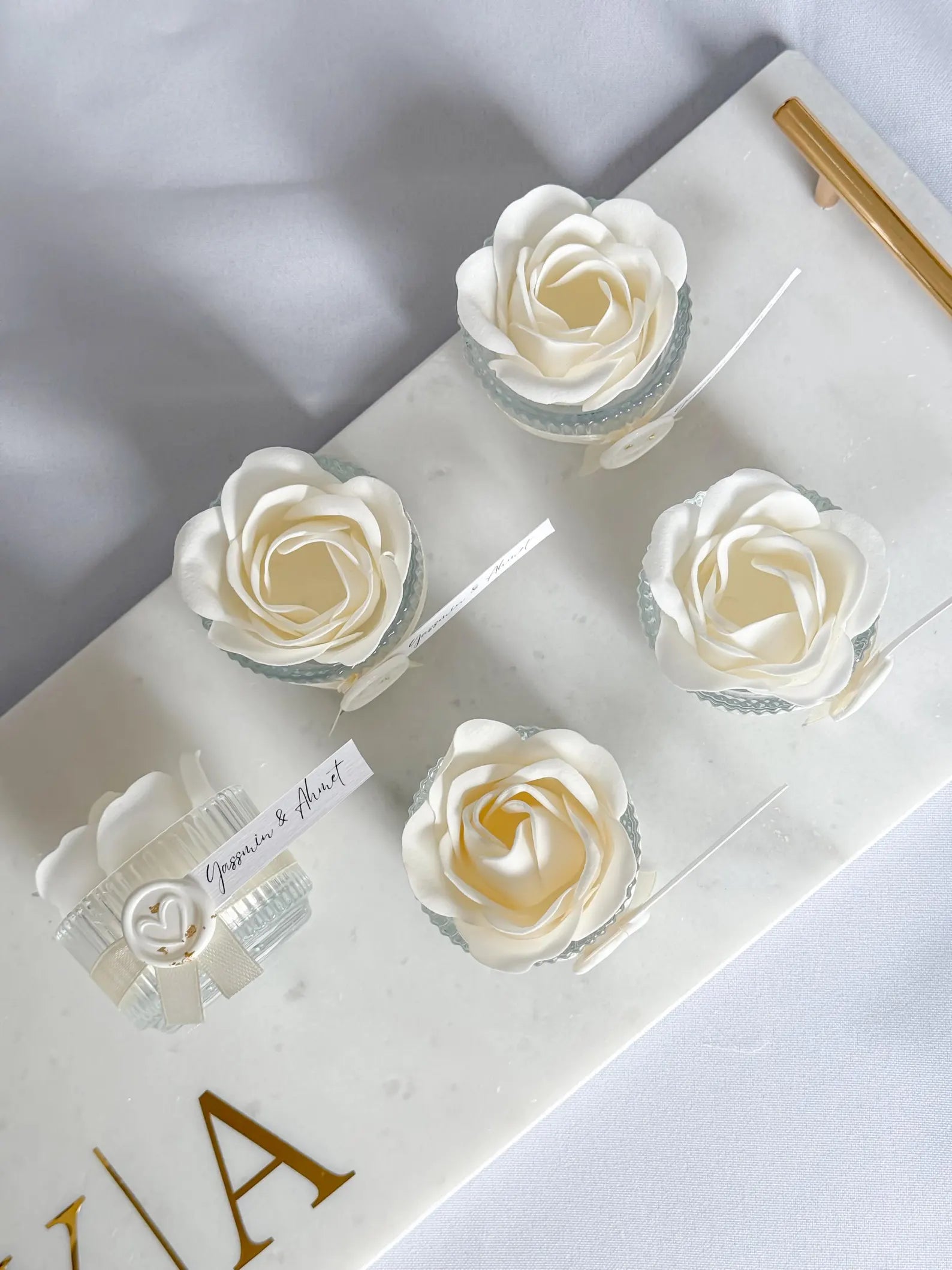 Gastgeschenke Rosenseife, Für Jeden Anlass - Hochzeit, Verlobung, Nisan, Söz, Standesamt