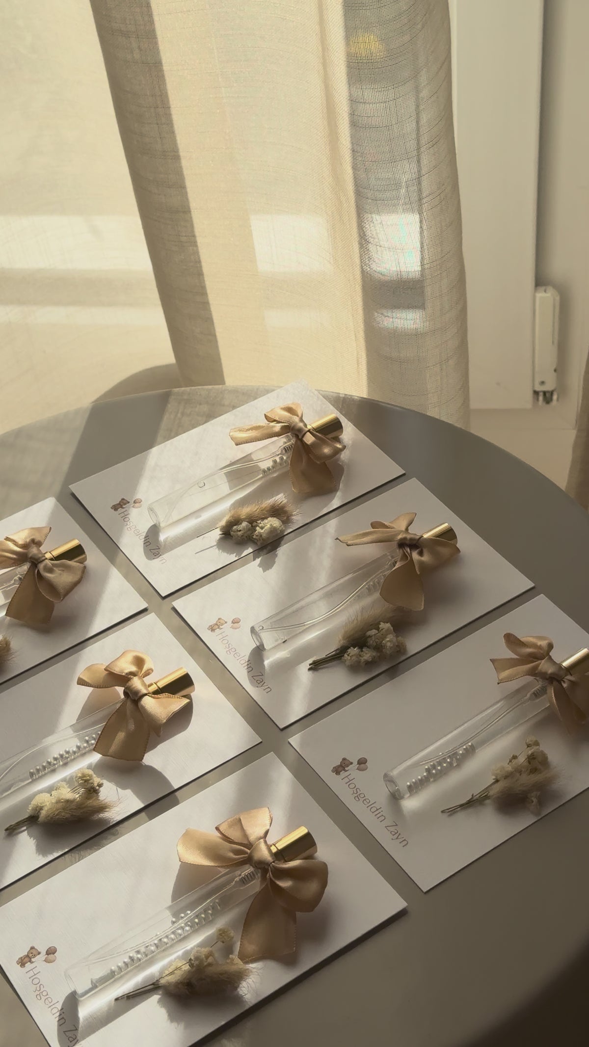 Gastgeschenke Babyshower | Babyparty | Geburt | Kolonya -Fläschen